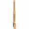Ekena Millwork Saratoga Timber Gable Bracket, Western Red Cedar, 48"W x 24"H x 1 1/2"D x 3 1/2"F, 12/12 Pitch GBW048X24X0204SAR00SWR - alternate 5